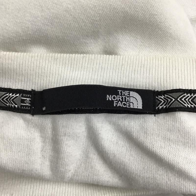 ザノースフェイス THE NORTH FACE Tシャツ 半袖 NT31966 RAGE M ロゴ、文字 白 / ホワイト / X 黒 / ブラック /  メンズ USED 古着 中古 10095508
