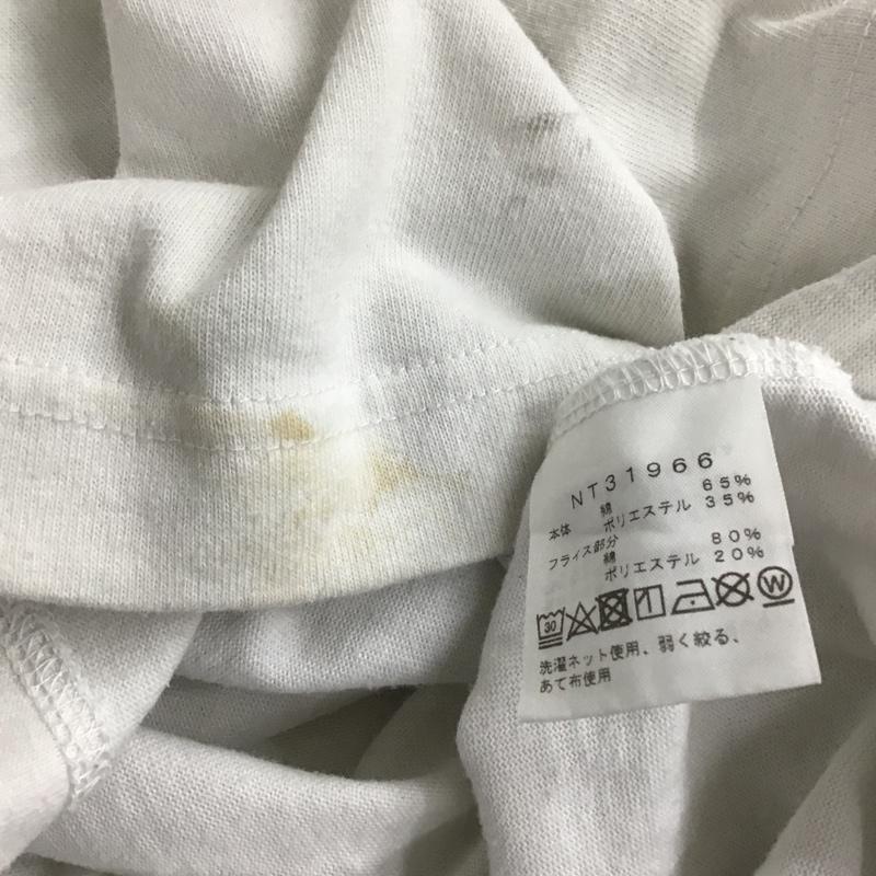 ザノースフェイス THE NORTH FACE Tシャツ 半袖 NT31966 RAGE M ロゴ、文字 白 / ホワイト / X 黒 / ブラック /  メンズ USED 古着 中古 10095508