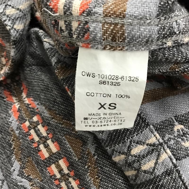 ワイルドシングス WILD THINGS シャツ、ブラウス 長袖 OWS-101028-61325 XS 総柄 マルチカラー / マルチカラー /  メンズ USED 古着 中古 10095529