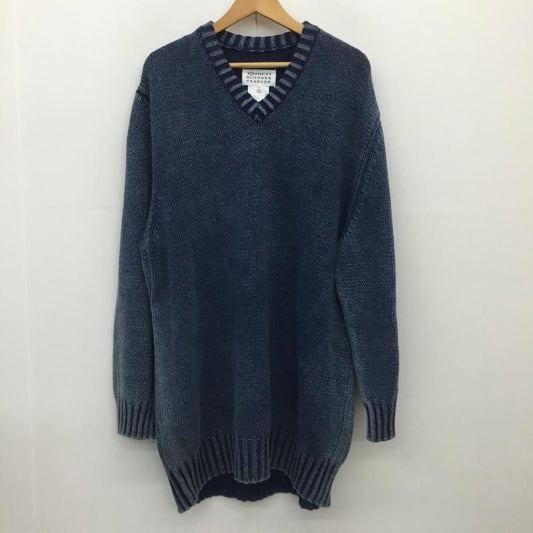 メゾン マルジェラ Maison Margiela ニット、セーター 長袖 S51GP0233 XL 無地 青 / ブルー /  メンズ USED 古着 中古 10095558