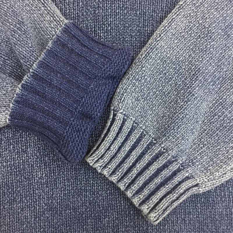 メゾン マルジェラ Maison Margiela ニット、セーター 長袖 S51GP0233 XL 無地 青 / ブルー /  メンズ USED 古着 中古 10095558