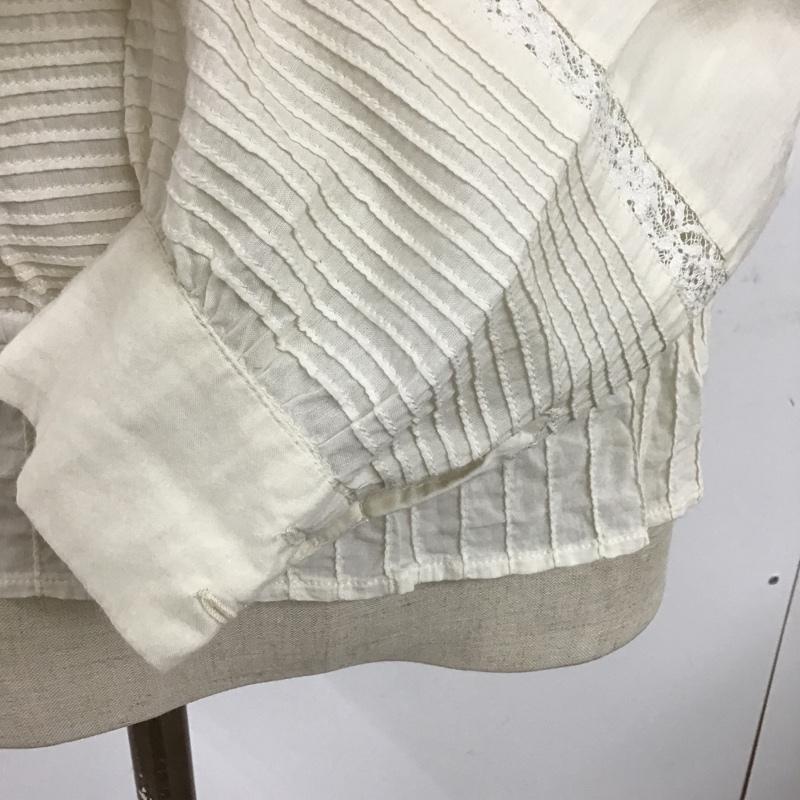 フリークスストア FREAK'S STORE カットソー 長袖 181-3002 レース FREE レース柄 アイボリー / アイボリー /  レディース USED 古着 中古 10095633