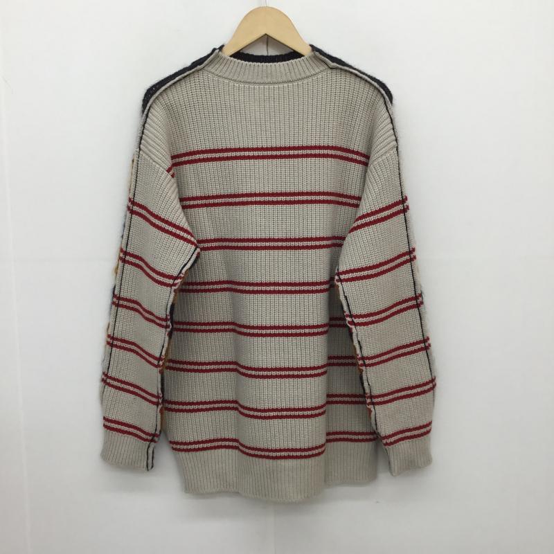 マルニ MARNI ニット、セーター 長袖 GCMD0281Q0UFU190 38 ボーダー柄 マルチカラー / マルチカラー /  レディース USED 古着 中古 10095652