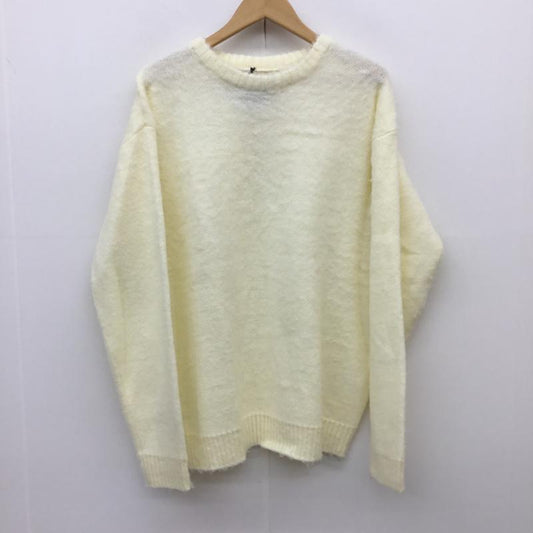 タウンクラフト TOWNCRAFT ニット、セーター 長袖 M 無地 メンズ USED 古着 中古 10095658