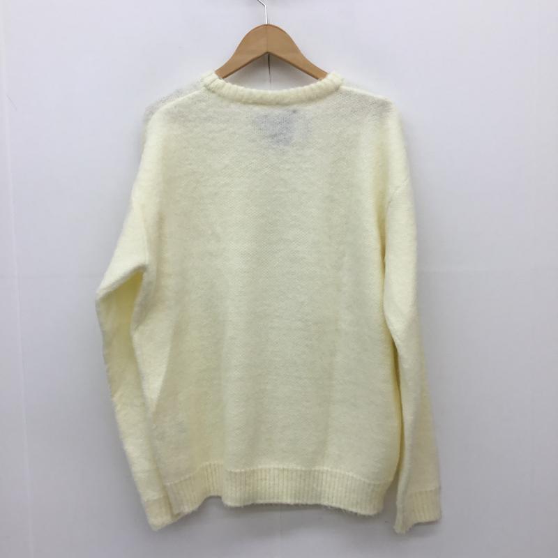 タウンクラフト TOWNCRAFT ニット、セーター 長袖 M 無地 メンズ USED 古着 中古 10095658