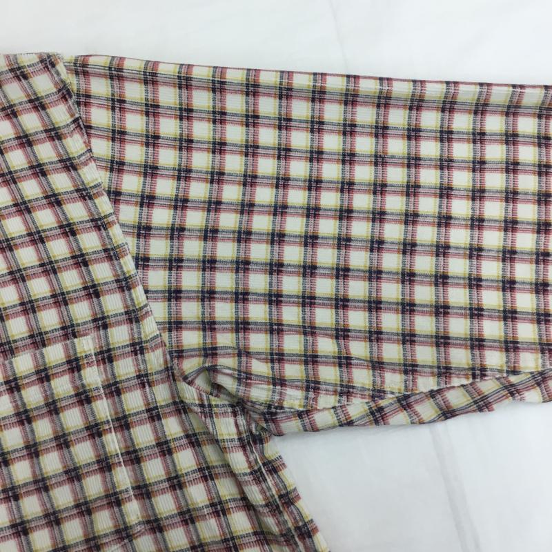 バンズ VANS シャツ、ブラウス 長袖 90s コーデュロイ シャツ L チェック マルチカラー / マルチカラー /  メンズ USED 古着 中古 10095659