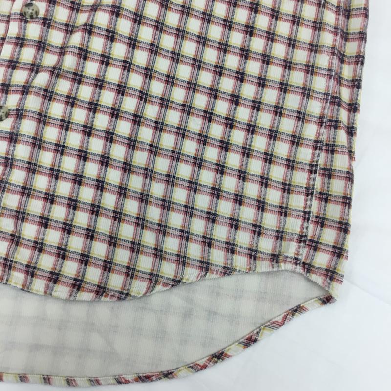 バンズ VANS シャツ、ブラウス 長袖 90s コーデュロイ シャツ L チェック マルチカラー / マルチカラー /  メンズ USED 古着 中古 10095659