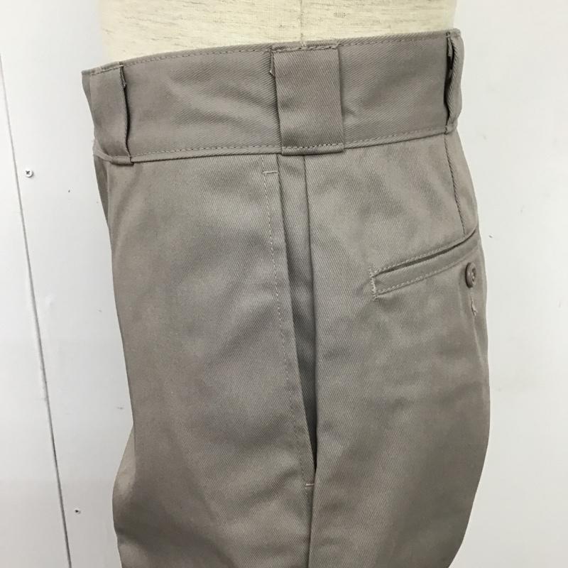 ディッキーズ Dickies パンツ ワークパンツ、ペインターパンツ 85283SV DOUBLEKNEEWORKPANTS チノパン ワークパンツ ワイドパンツ 30インチ 無地 灰 / グレー /  メンズ USED 古着 中古 10095679