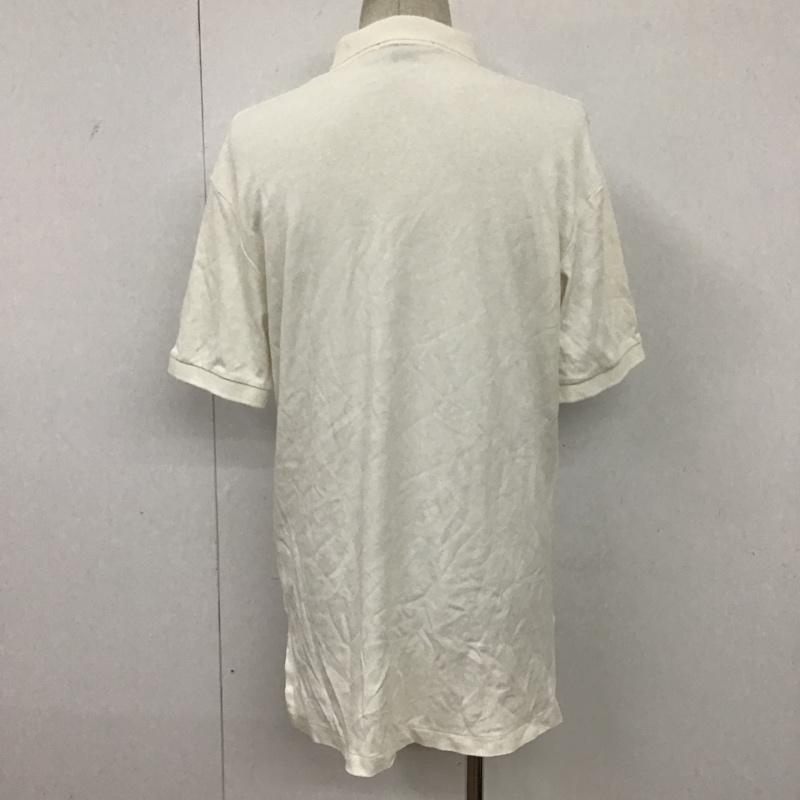 ポロバイラルフローレン Polo by RALPH LAUREN ポロシャツ 半袖 コットン M ワンポイント 白 / ホワイト /  レディース USED 古着 中古 10095704