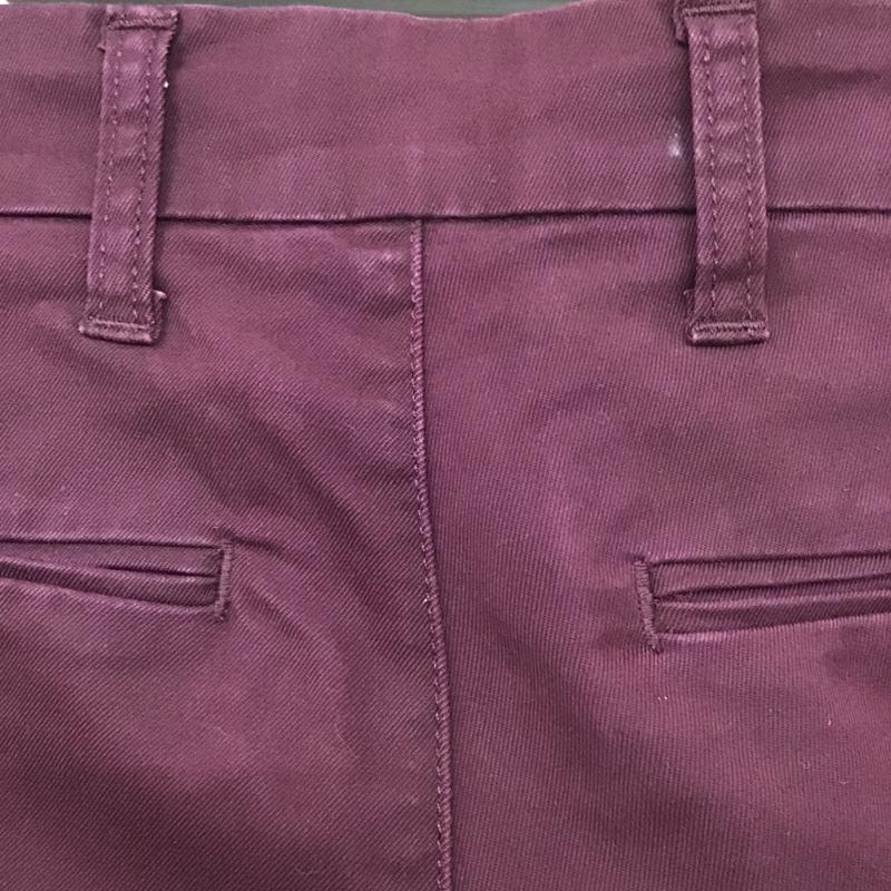 カーハート Carhartt パンツ チノパン 12PO00331 Sid Pant ストレッチ 32 ロゴ、文字 えんじ / ワインレッド /  メンズ USED 古着 中古 10095729
