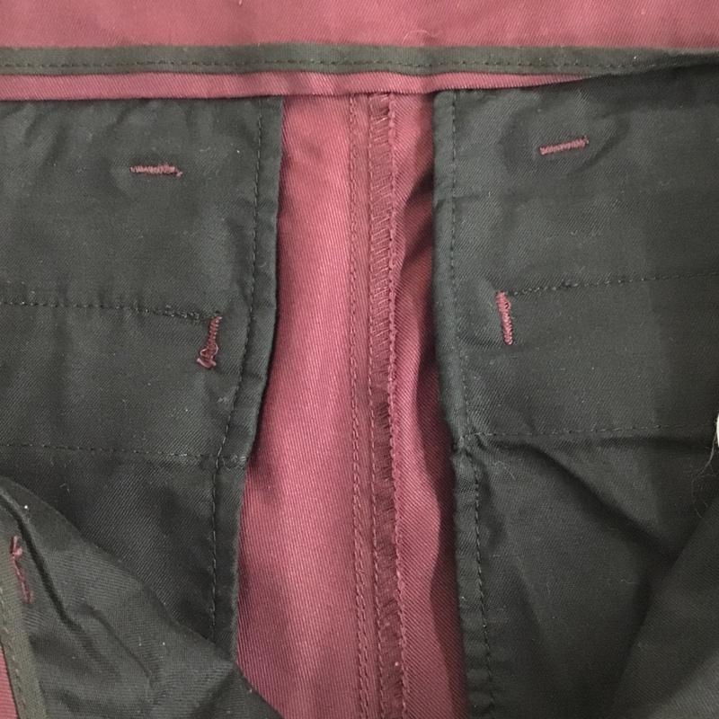 カーハート Carhartt パンツ チノパン 12PO00331 Sid Pant ストレッチ 32 ロゴ、文字 えんじ / ワインレッド /  メンズ USED 古着 中古 10095729