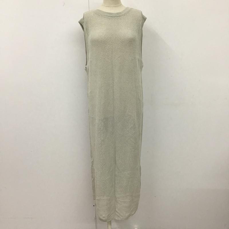 レイジブルー RAGEBLUE ワンピース ロングスカート RBL07069AD 2WAY メッシュワンピース FREE 無地 灰 / グレー /  レディース USED 古着 中古 10095733