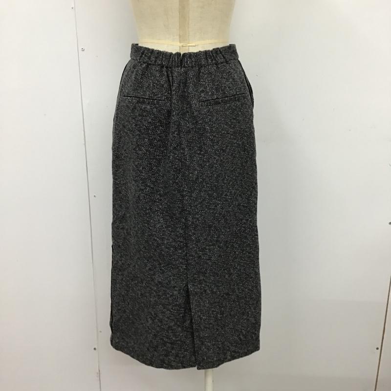 ビームス ハート BEAMS HEART スカート ロングスカート 43-27-0660-462 ロングスカート バックスリットスカート タイトスカート S 総柄 灰 / グレー /  レディース USED 古着 中古 10095751