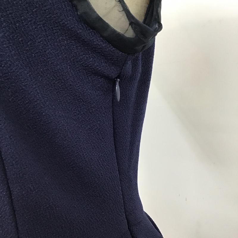 スナイデル SNIDEL ワンピース ミニスカート SWF0141128 ワンピース 半袖ミニワンピース フレアワンピース 1 無地 紺 / ネイビー /  レディース USED 古着 中古 10095754