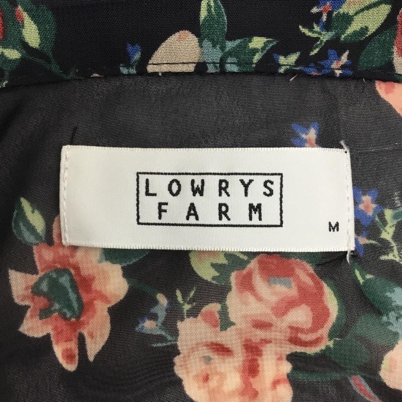 ローリーズファーム LOWRYS FARM ワンピース ロングスカート LF717010TK ロングブラウスワンピース 半袖ワンピース 総柄 M 花柄 マルチカラー / マルチカラー /  レディース USED 古着 中古 10095778