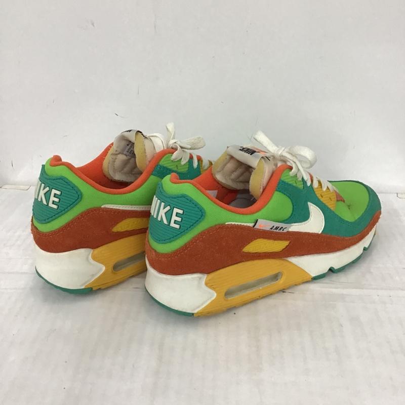 ナイキ NIKE スニーカー スニーカー DC9336-300 Air Max Running Club AIR MAX 90 SE 26.5cm 26.5cm ロゴ、文字 橙 / オレンジ / X 緑 / グリーン / X 黄 / イエロー / X 黄緑 / イエローグリーン /  メンズ USED 古着 中古 10095784