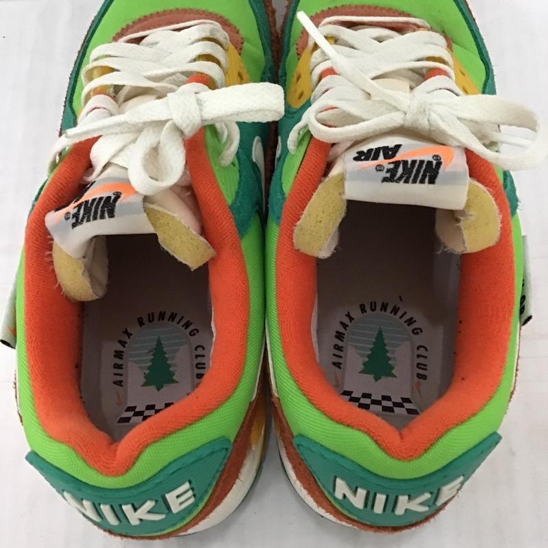 ナイキ NIKE スニーカー スニーカー DC9336-300 Air Max Running Club AIR MAX 90 SE 26.5cm 26.5cm ロゴ、文字 橙 / オレンジ / X 緑 / グリーン / X 黄 / イエロー / X 黄緑 / イエローグリーン /  メンズ USED 古着 中古 10095784