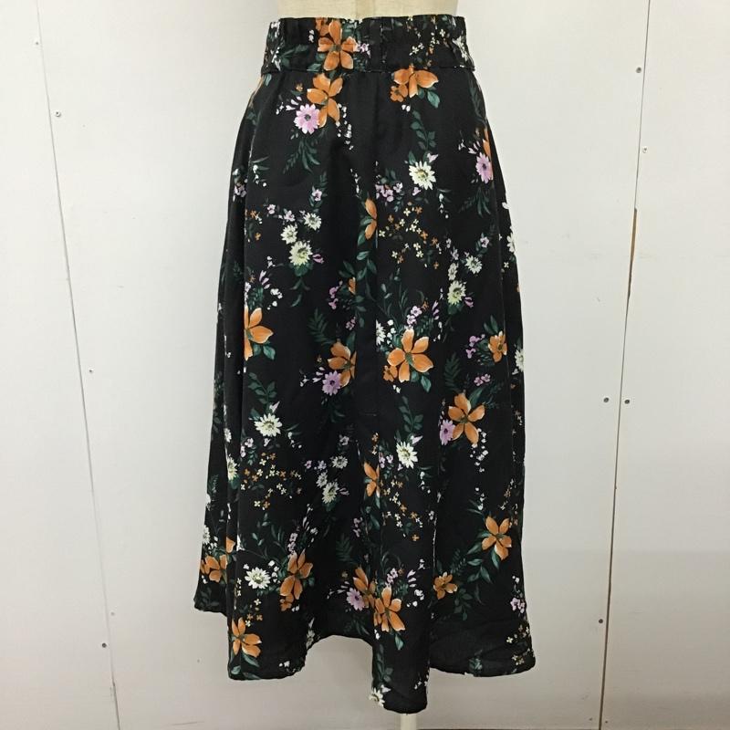 アリシアページボーイ alicia PAGEBOY スカート ロングスカート PB850036AL フロントボタン FREE 花柄 マルチカラー / マルチカラー /  レディース USED 古着 中古 10095801