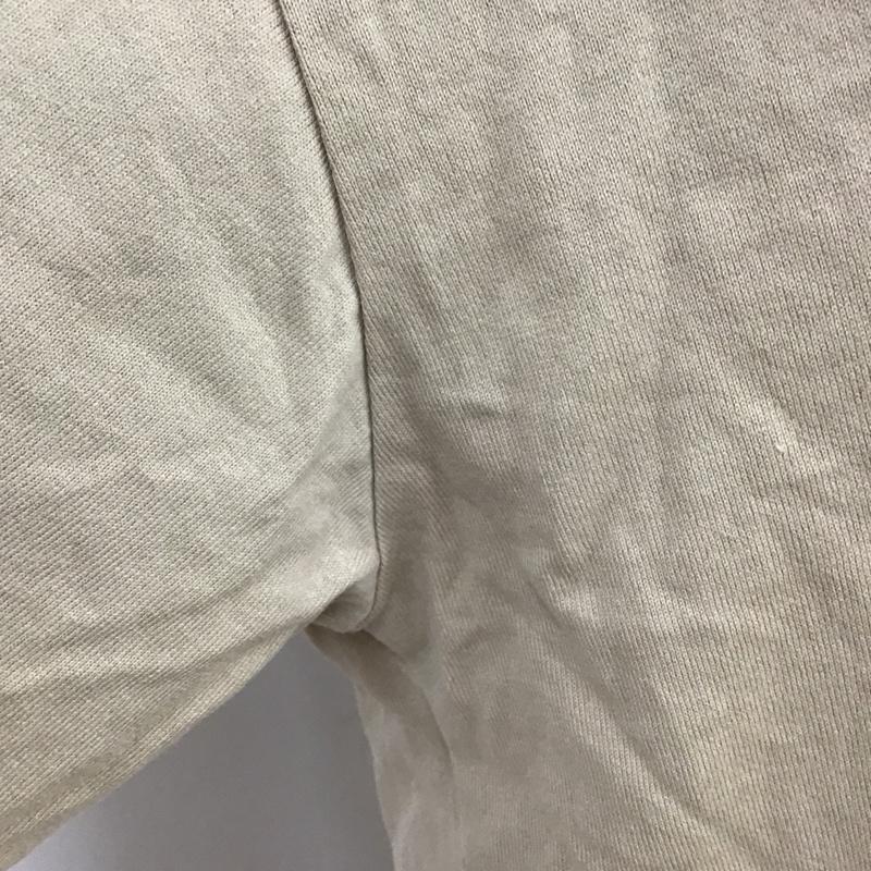 ローリーズファーム LOWRYS FARM カットソー 半袖 LF621172CF レース襟付き FREE 無地 ベージュ / ベージュ /  レディース USED 古着 中古 10095809