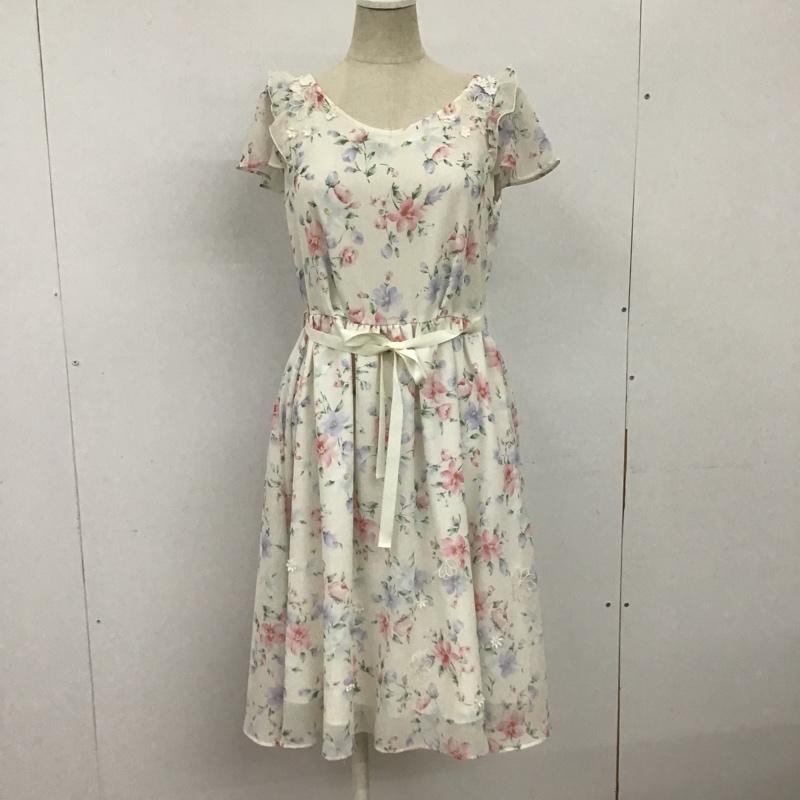 ウィルセレクション WILLSELECTION ワンピース ひざ丈スカート 2008-1715100093 Samantha Tiara サマンサティアラ コラボ タグ付き S 花柄 マルチカラー / マルチカラー /  レディース USED 古着 中古 10095810