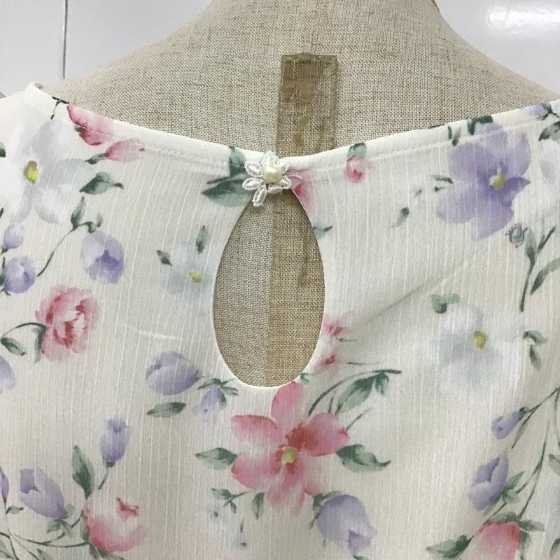 ウィルセレクション WILLSELECTION ワンピース ひざ丈スカート 2008-1715100093 Samantha Tiara サマンサティアラ コラボ タグ付き S 花柄 マルチカラー / マルチカラー /  レディース USED 古着 中古 10095810