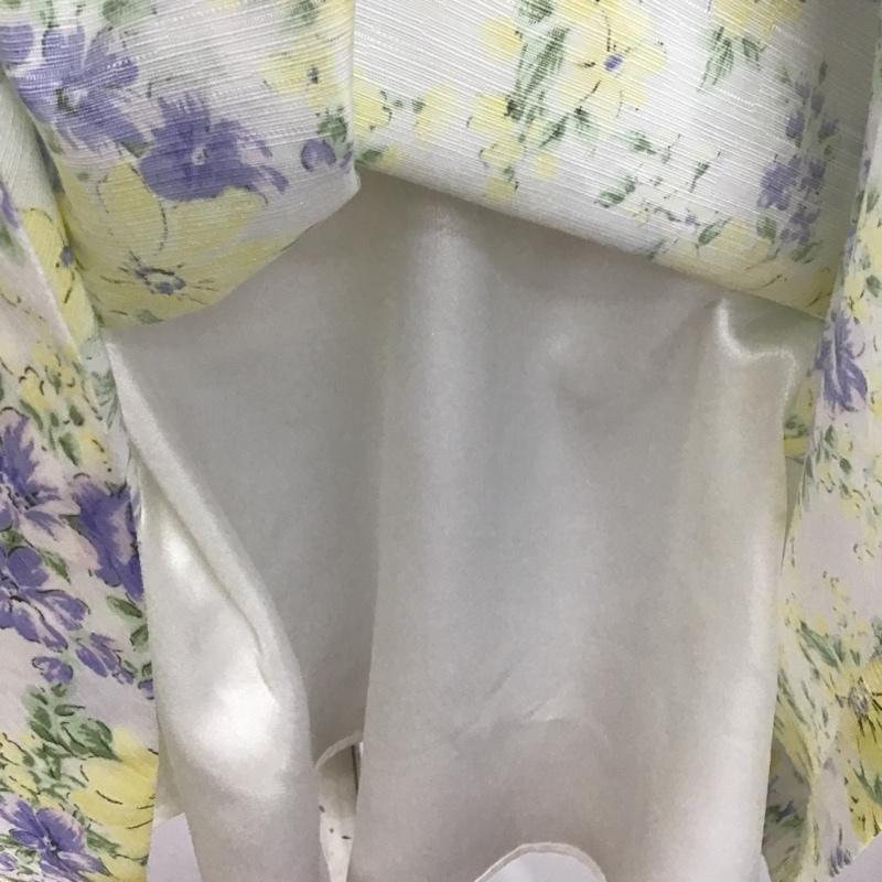 レッセパッセ LAISSE PASSE ワンピース ひざ丈スカート 3-2106-17027 バックファスナー 36 花柄 マルチカラー / マルチカラー /  レディース USED 古着 中古 10095811