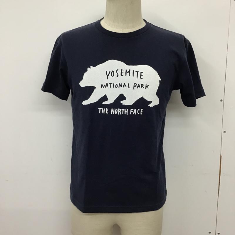 ザノースフェイス THE NORTH FACE Tシャツ 半袖 NT31833A YOSEMITE S プリント 紺 / ネイビー /  メンズ USED 古着 中古 10095821