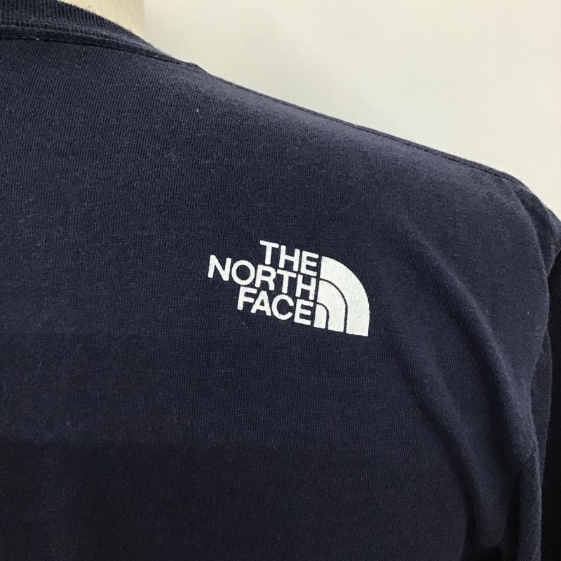 ザノースフェイス THE NORTH FACE Tシャツ 半袖 NT31833A YOSEMITE S プリント 紺 / ネイビー /  メンズ USED 古着 中古 10095821
