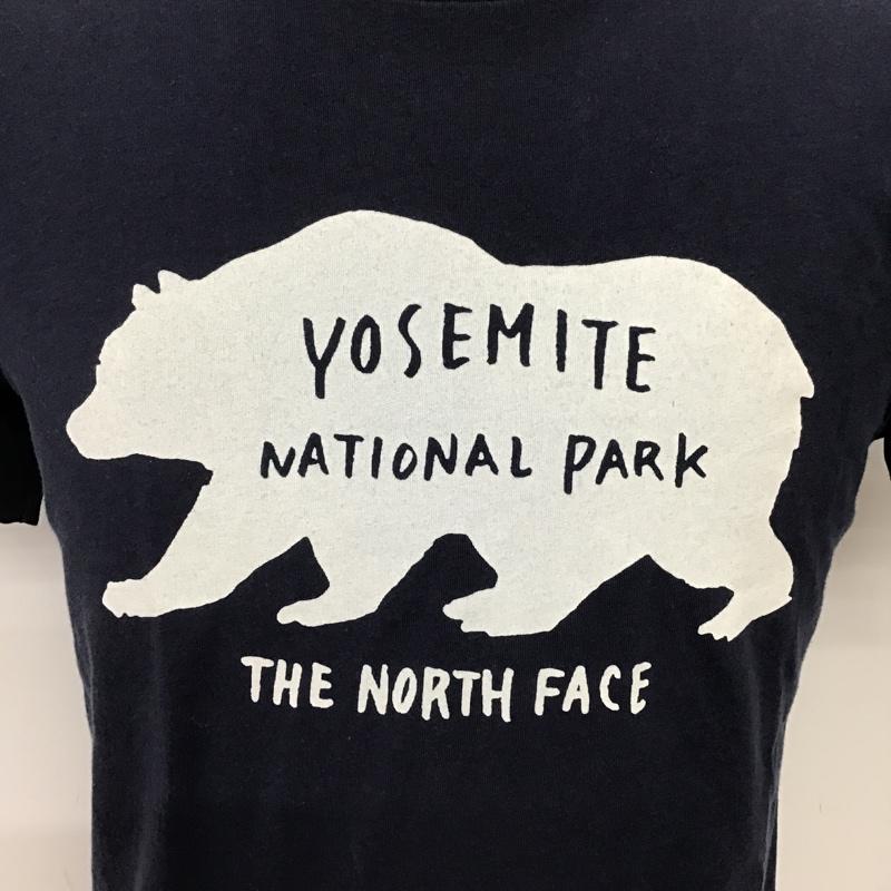 ザノースフェイス THE NORTH FACE Tシャツ 半袖 NT31833A YOSEMITE S プリント 紺 / ネイビー /  メンズ USED 古着 中古 10095821