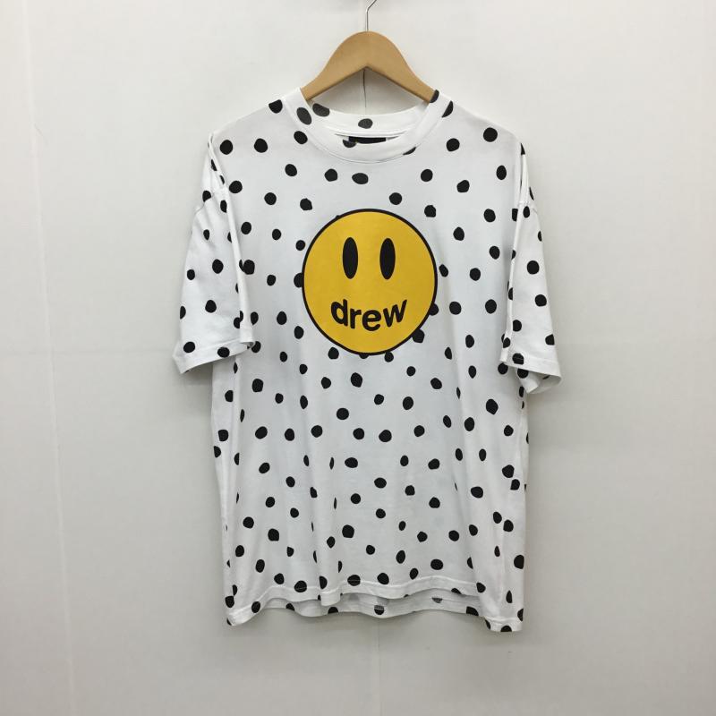ドリューハウス drew house Tシャツ 半袖 ドッド柄 S ドット 白 / ホワイト /  メンズ USED 古着 中古 10095877