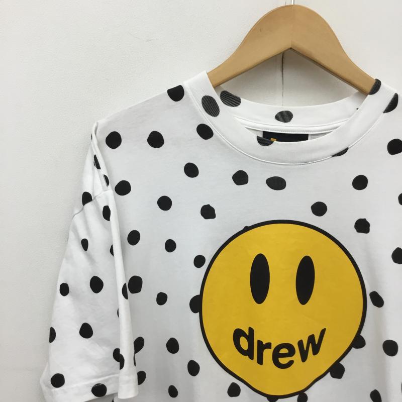 ドリューハウス drew house Tシャツ 半袖 ドッド柄 S ドット 白 / ホワイト /  メンズ USED 古着 中古 10095877