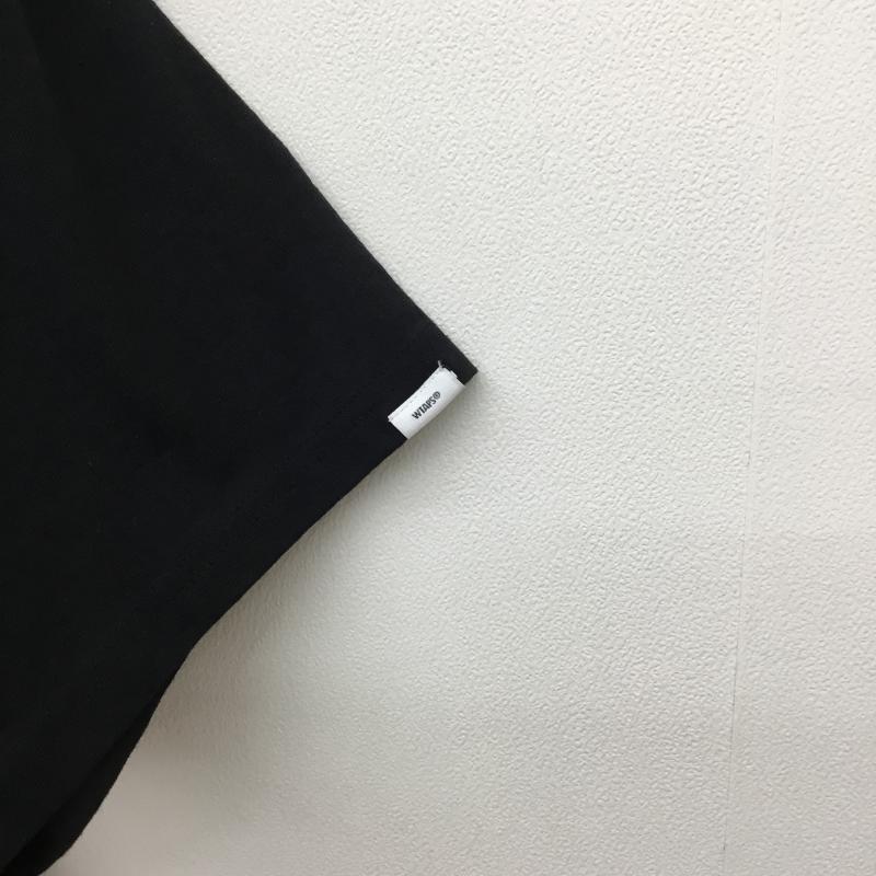バンズ VANS Tシャツ 半袖 WTAPS SS TEE ダブルタップス 3 ロゴ、文字 黒 / ブラック /  メンズ USED 古着 中古 10095879