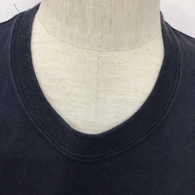 ネイバーフッド NEIGHBORHOOD Tシャツ 半袖 クルーネック プリント S ロゴ、文字 紺 / ネイビー /  メンズ USED 古着 中古 10095927