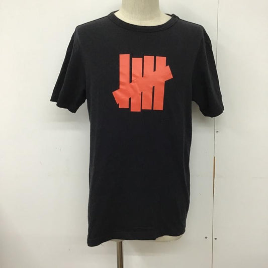 チャンピオン Champion Tシャツ 半袖 C8-R383 UNDEFEATED プリント L ワンポイント 黒 / ブラック /  メンズ USED 古着 中古 10095945