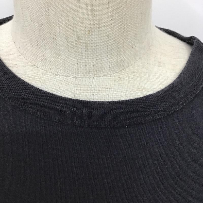 チャンピオン Champion Tシャツ 半袖 C8-R383 UNDEFEATED プリント L ワンポイント 黒 / ブラック /  メンズ USED 古着 中古 10095945