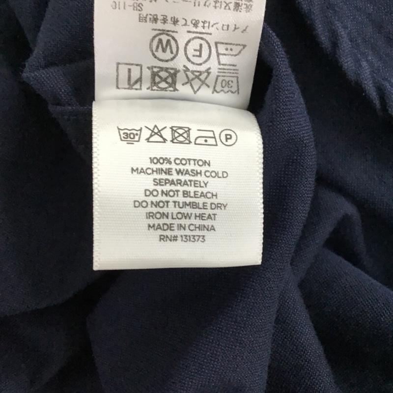 サタデーズ ニューヨークシティ Saturdays NYC シャツ、ブラウス 半袖 BBG-89010-C ボタンダウン L 無地 紺 / ネイビー /  メンズ USED 古着 中古 10095971