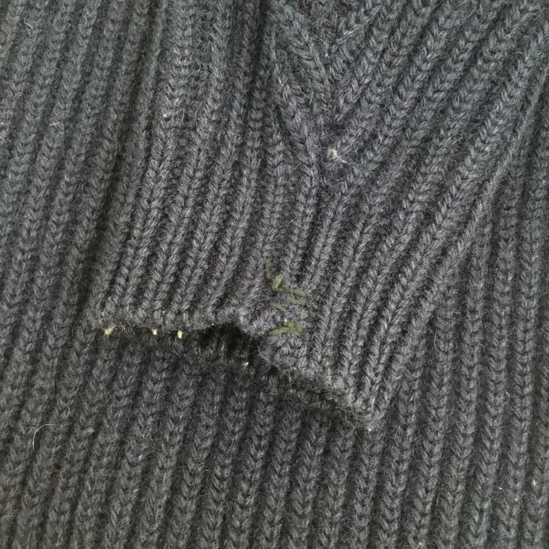 ザノースフェイス THE NORTH FACE ニット、セーター 長袖 90s 復刻 茶タグ LL 無地 紺 / ネイビー /  メンズ USED 古着 中古 10095993
