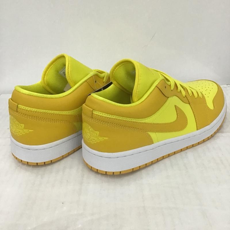 ナイキ NIKE スニーカー スニーカー DC0774 700 WMNS AIR JORDAN 1 LOW 28.5cm 箱有 28.5cm ワンポイント 黄 / イエロー / X 橙 / オレンジ /  メンズ USED 古着 中古 10096000