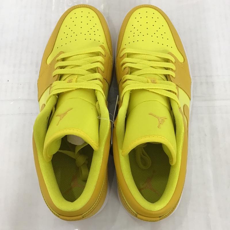 ナイキ NIKE スニーカー スニーカー DC0774 700 WMNS AIR JORDAN 1 LOW 28.5cm 箱有 28.5cm ワンポイント 黄 / イエロー / X 橙 / オレンジ /  メンズ USED 古着 中古 10096000