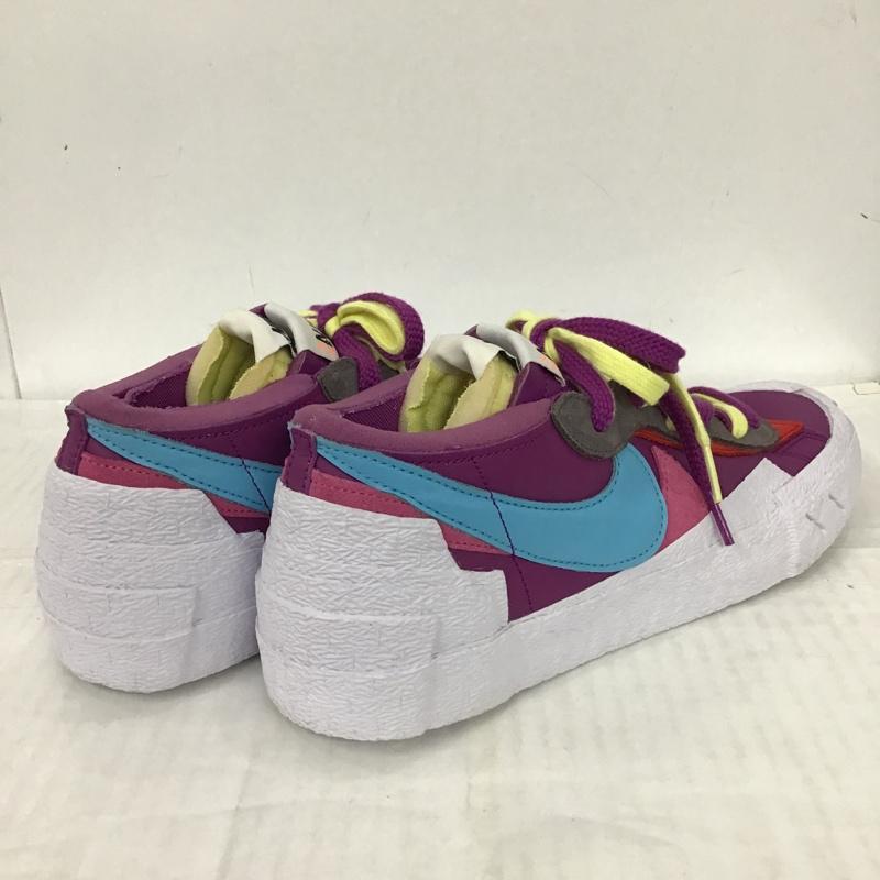 ナイキ NIKE スニーカー スニーカー DM7901-500 BLAZER LOW SACAI KAWS 27cm 27.0cm ロゴ、文字 紫 / パープル / X 白 / ホワイト / X 水色 / ライトブルー /  メンズ USED 古着 中古 10096030