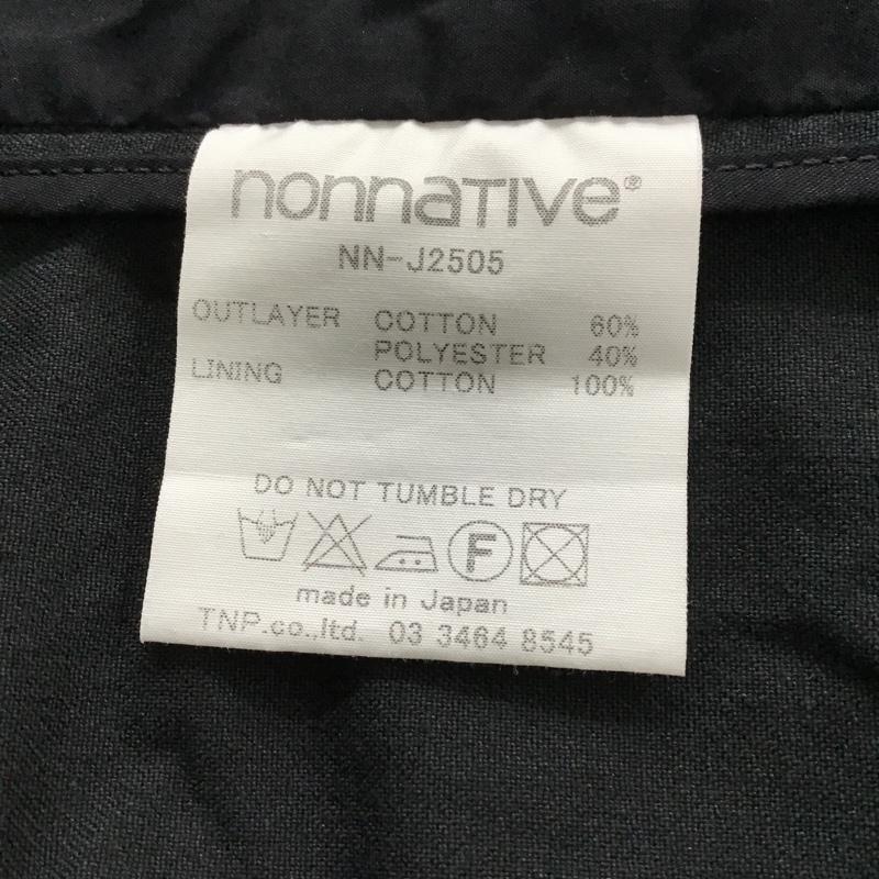 ノンネイティブ nonnative ジャケット、上着 ジャケット、ブレザー NN-J2505 テーラードジャケット カジュアルジャケット カラージャケット 1 無地 黒 / ブラック /  メンズ USED 古着 中古 10096038