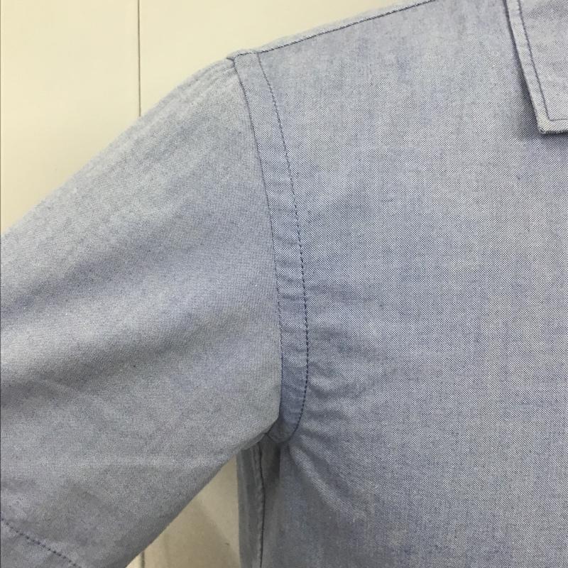 ザノースフェイス THE NORTH FACE シャツ、ブラウス 半袖 NR21545 胸ポケット オックスフォード S 無地 水色 / ライトブルー /  メンズ USED 古着 中古 10096091