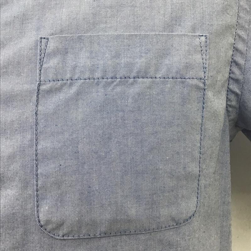 ザノースフェイス THE NORTH FACE シャツ、ブラウス 半袖 NR21545 胸ポケット オックスフォード S 無地 水色 / ライトブルー /  メンズ USED 古着 中古 10096091