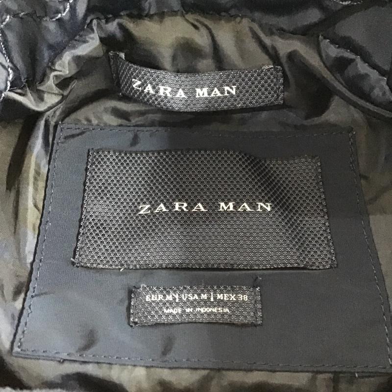 ザラメン ZARA MAN ベスト ベスト 6398 658 401 キルティング M 無地 紺 / ネイビー /  メンズ USED 古着 中古 10096101