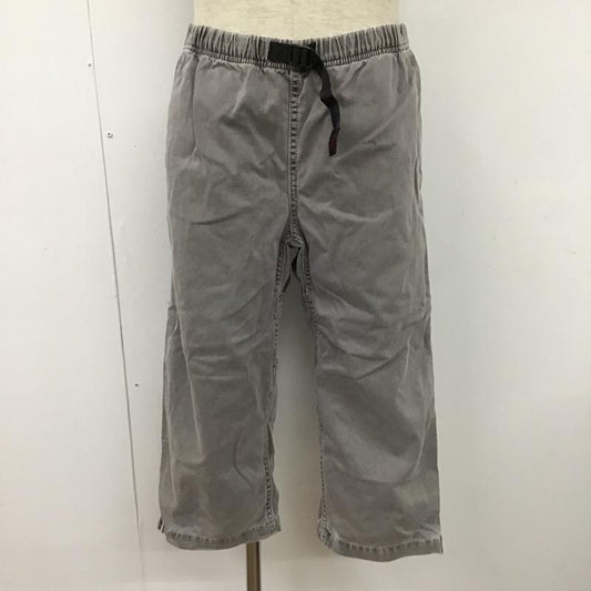 グラミチ GRAMICCI ボトムス ボトムス クライミングパンツ ワイド クロップド丈 M ロゴ、文字 灰 / グレー /  メンズ USED 古着 中古 10096106