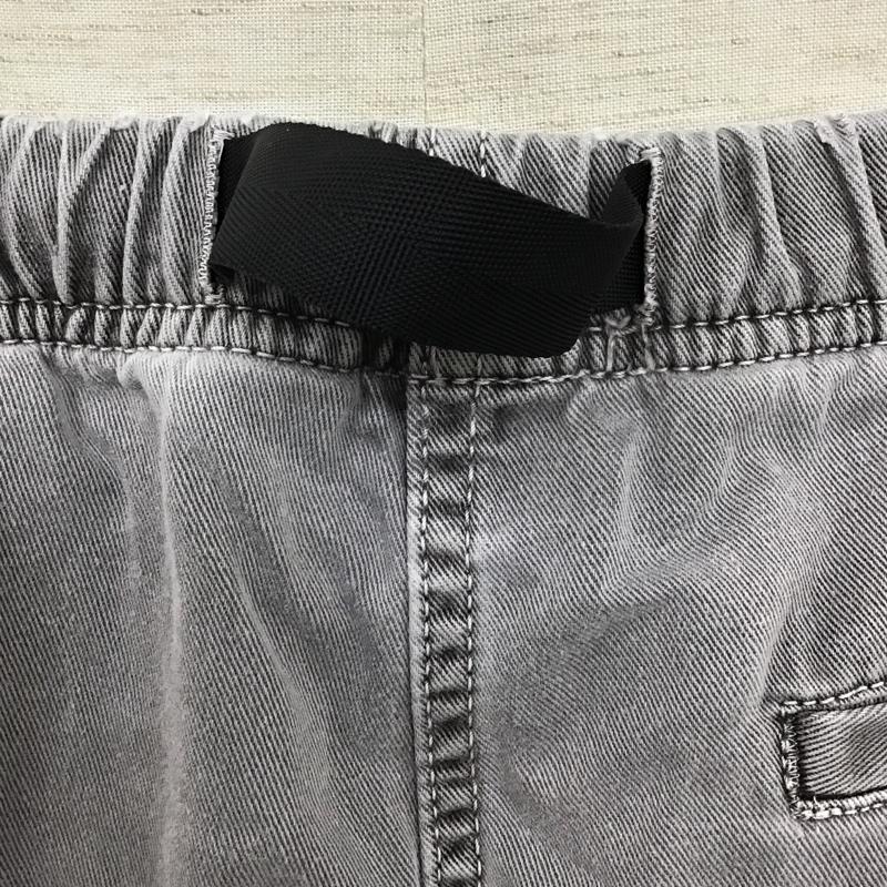 グラミチ GRAMICCI ボトムス ボトムス クライミングパンツ ワイド クロップド丈 M ロゴ、文字 灰 / グレー /  メンズ USED 古着 中古 10096106