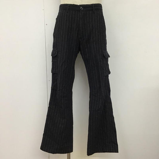 シップス SHIPS ボトムス ボトムス 113-12-1353 ウール混 カーゴパンツ 46 ストライプ 紺 / ネイビー / X 白 / ホワイト /  メンズ USED 古着 中古 10096107