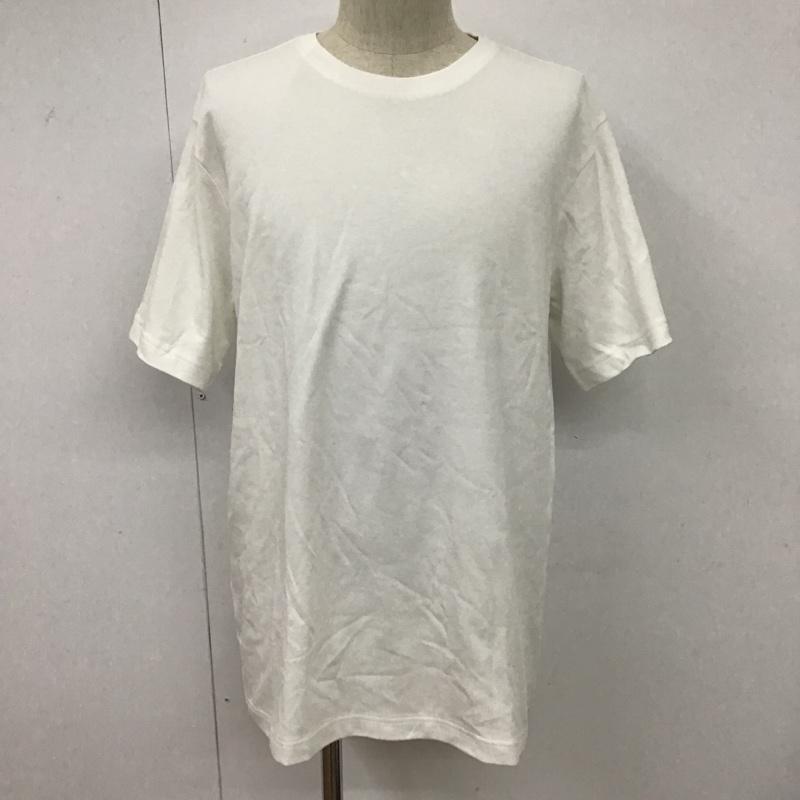 トミーヒルフィガー TOMMY HILFIGER Tシャツ 半袖 クルーネック タグ付き XL ワンポイント 白 / ホワイト /  メンズ USED 古着 中古 10096109