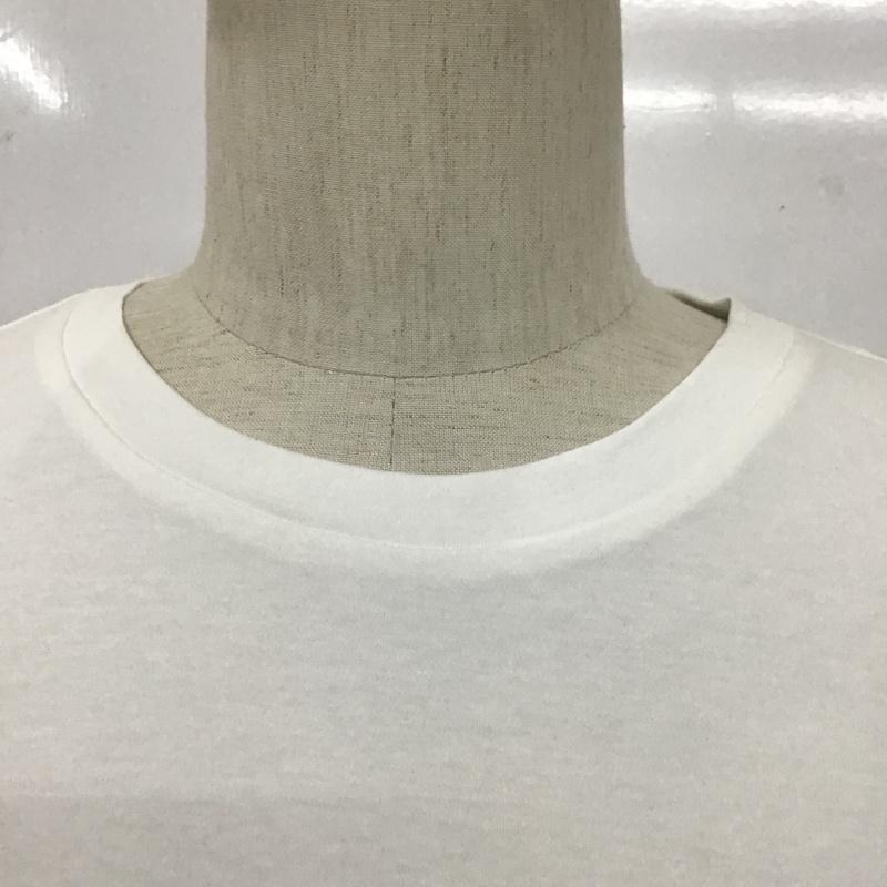 トミーヒルフィガー TOMMY HILFIGER Tシャツ 半袖 クルーネック タグ付き XL ワンポイント 白 / ホワイト /  メンズ USED 古着 中古 10096109