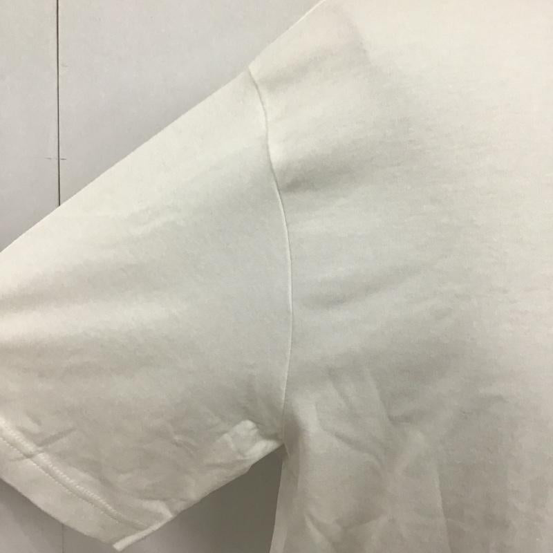 トミーヒルフィガー TOMMY HILFIGER Tシャツ 半袖 クルーネック タグ付き XL ワンポイント 白 / ホワイト /  メンズ USED 古着 中古 10096109
